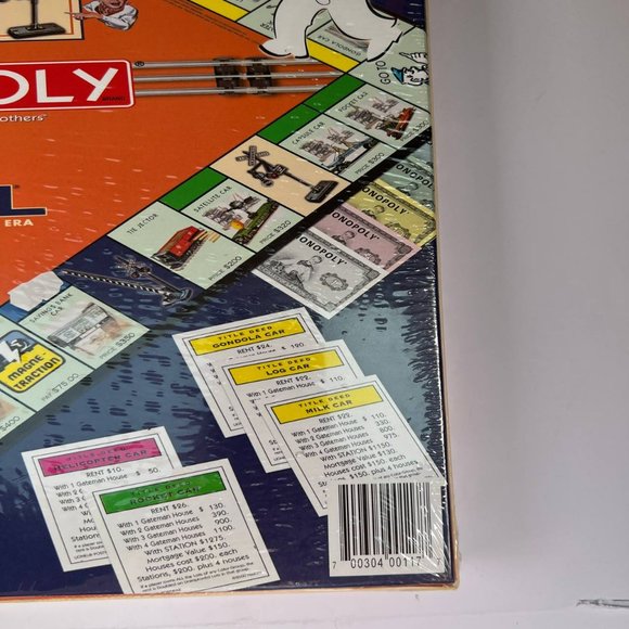 Vintage Monopoly Lionel Board Game‎ Collector's Edition Postwar ERA Sealed - Picture 4 of 8
